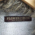 FLOWER CIRCLE Y2K フードファージップアップニットパーカー レディース JPN:M