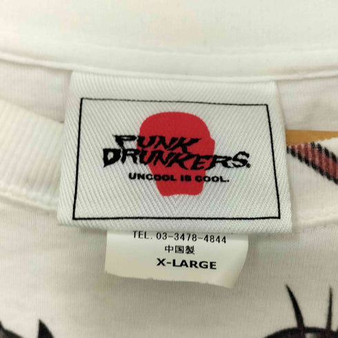 パンクドランカーズ PUNK DRUNKERS 平成 特撮プリント クルーネックTシャツ メンズ JPN:XL