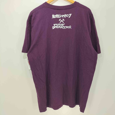 パンクドランカーズ PUNK DRUNKERS お笑い芸人 刺繍 クルーネックTシャツ メンズ JPN:XXL
