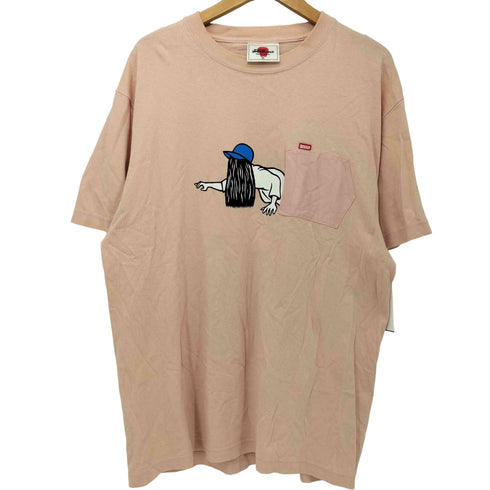 パンクドランカーズ PUNK DRUNKERS ホラー映画 プリント クルーネックTシャツ メンズ JPN:XL