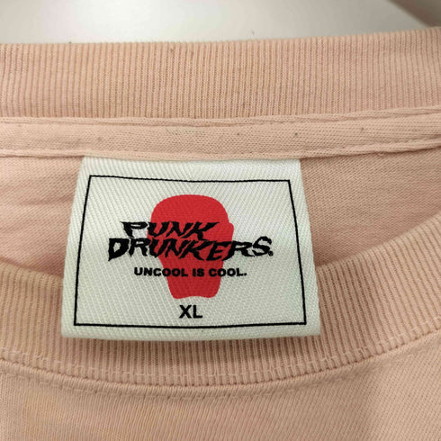 パンクドランカーズ PUNK DRUNKERS ホラー映画 プリント クルーネックTシャツ メンズ JPN:XL