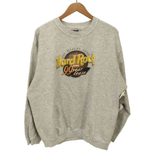 ハードロックカフェ Hard Rock Cafe anvilボディ クルーネックスウェット メンズ