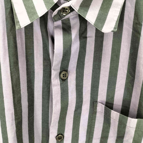 アニエスベーオム Agnes b.homme 90s L/Sストライプシャツ メンズ JPN:3