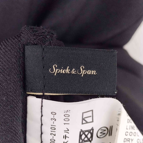 スピックアンドスパン Spick and Span ウールライクツイルキャミソールドレス レディース 38