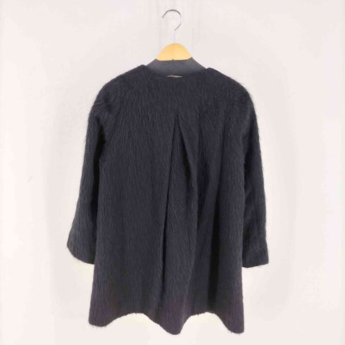 Merceria Dressterior アルパカ混ノーカラーウールコート レディース 38