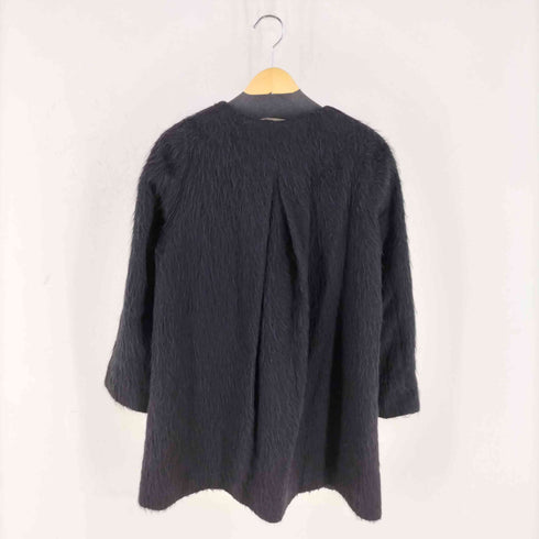 Merceria Dressterior アルパカ混ノーカラーウールコート レディース 38