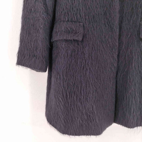 Merceria Dressterior アルパカ混ノーカラーウールコート レディース 38