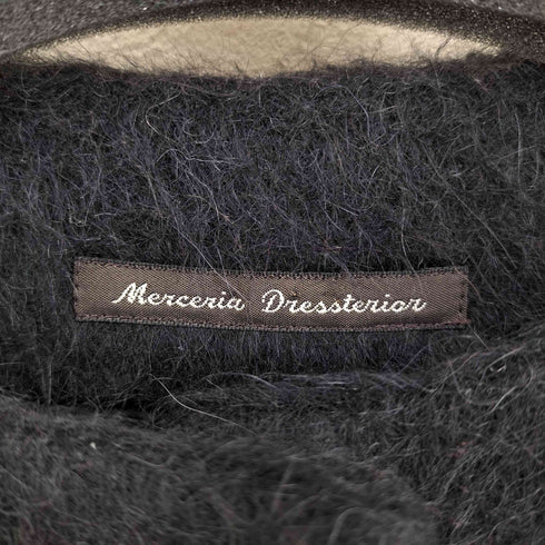 Merceria Dressterior アルパカ混ノーカラーウールコート レディース 38