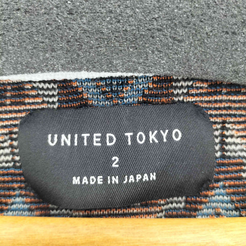 ユナイテッドトウキョウ UNITED TOKYO ウールシルクエスニックニット メンズ JPN:2