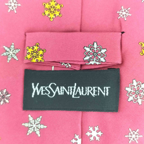 サンローランパリ SAINT LAURENT PARIS 総柄ネクタイ メンズ