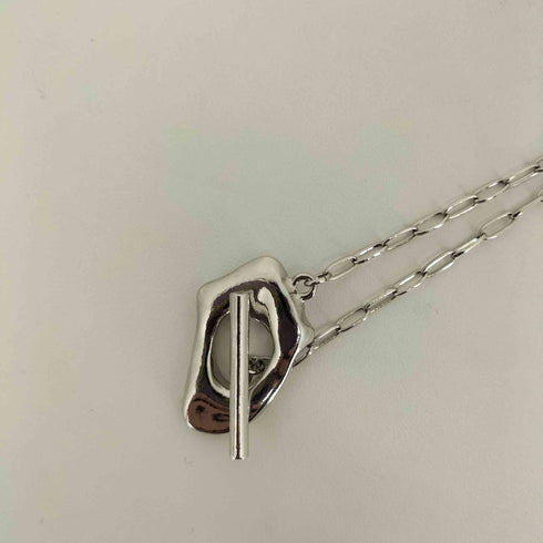 デザインチェーンネックレス レディース