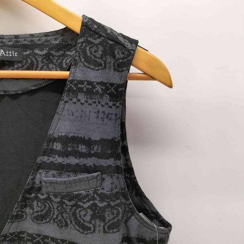 インザアティック In The Attic お兄系 Y2K 3B総柄ベスト メンズ JPN:L