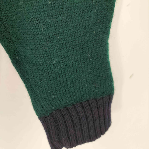 ブルックスブラザーズ BROOKS BROTHERS 90S 香港製 ウールボーダークルーネックニット メンズ import:M