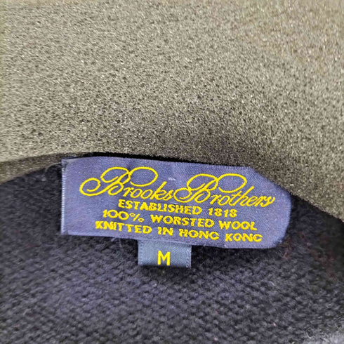 ブルックスブラザーズ BROOKS BROTHERS 90S 香港製 ウールボーダークルーネックニット メンズ import:M