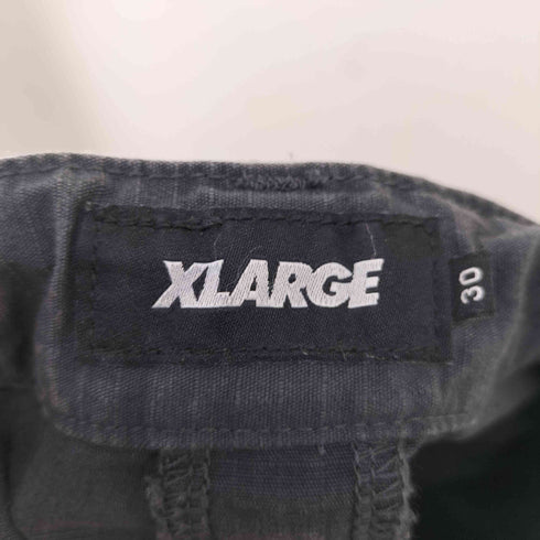 エクストララージ XLARGE OVERDYED WIDE LEG CARG PANTS メンズ 30inch