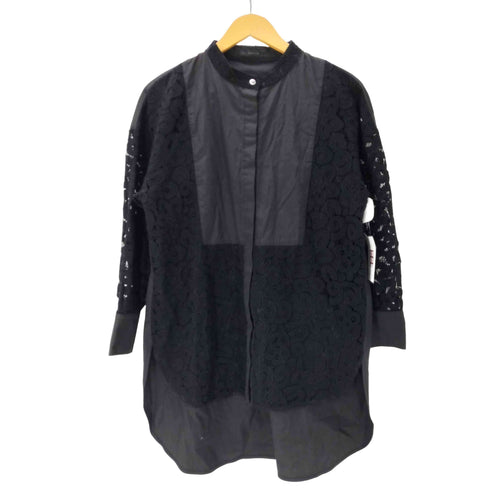 アルチザン ARTISAN 異素材 レースコンビシャツ レディース 9