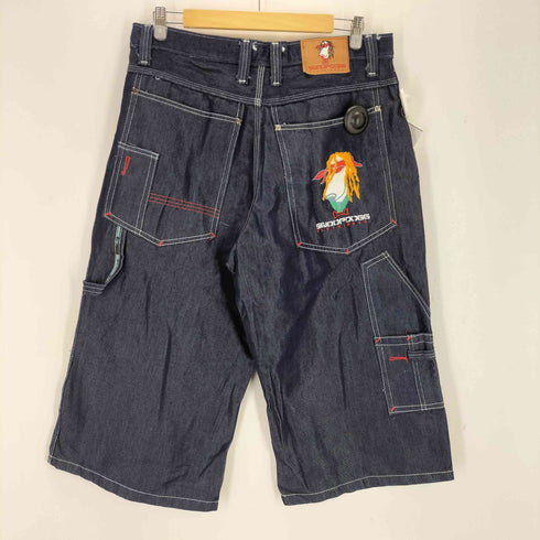 アーティスト ポケット刺繍デニムペインターショーツ メンズ 36