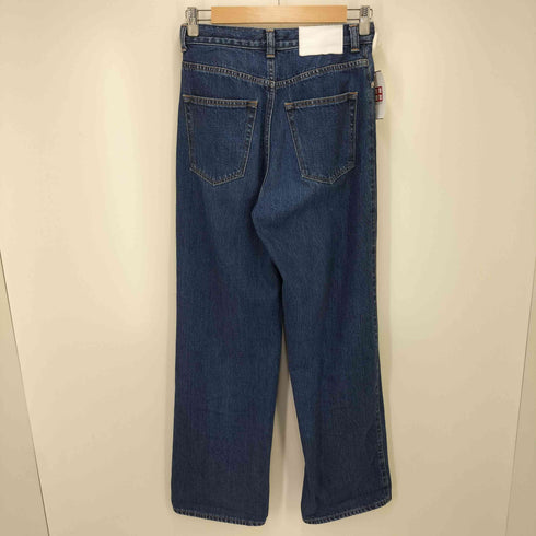 マカフィー MACPHEE デニム ワイドストレートパンツ レディース 34