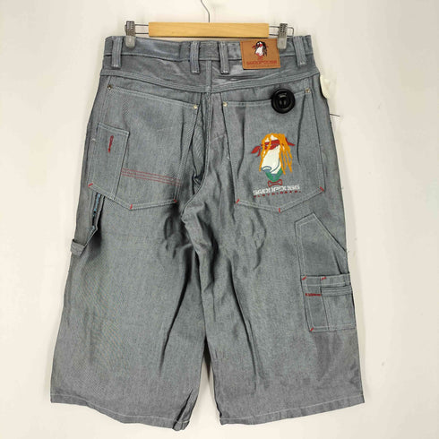 アーティスト ポケット刺繍デニムペインターショーツ メンズ 36