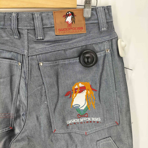 アーティスト ポケット刺繍デニムペインターショーツ メンズ 36