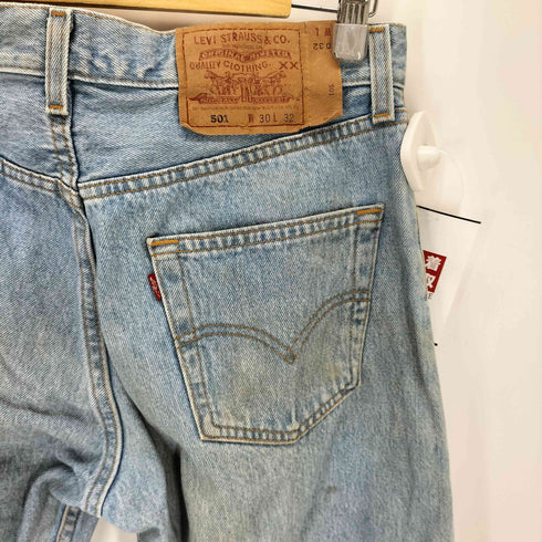 リーバイス Levis 90s USA製 ボタン裏501刻印 501 ボタンフライデニム メンズ W30L32