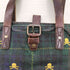 ラグビーラルフローレン Rugby Ralph Lauren スカル刺繍 チェックトートバッグ メンズ