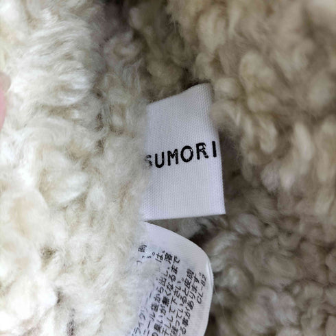 ツモリチサト TSUMORI CHISATO フーデッド 裏ボア ムートンジャケット レディース