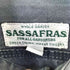 ササフラス SASSAFRAS ネコ目 ボタン チンスト付き ワークシャツ メンズ JPN:S