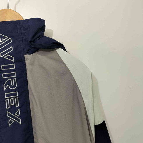 アヴィレックス AVIREX TRICOLOR HALF ZIP ANORACK トリコロール ハーフジップ アノラック メンズ JPN:M