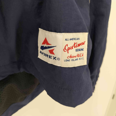 アヴィレックス AVIREX TRICOLOR HALF ZIP ANORACK トリコロール ハーフジップ アノラック メンズ JPN:M
