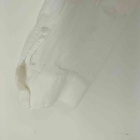 ヒロコビス HIROKO BIS essentiel フリルデザイン コットン長袖シャツ レディース 15AB