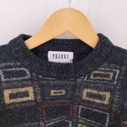 PAJURE イタリア製 ウール混 ニット トップス メンズ import:M
