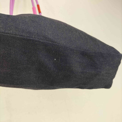 アーペーセー A.P.C. ロゴプリント デニム トートバッグ レディース