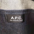 アーペーセー A.P.C. ロゴプリント デニム トートバッグ レディース