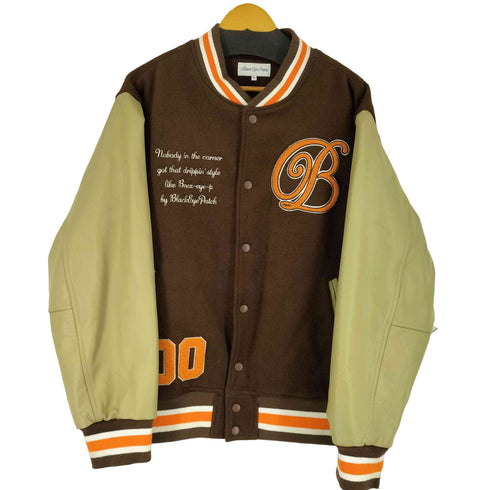 ザブラックアイパッチ THE BLACK EYE PATCH レザー切り替えスタジャン メンズ JPN:XL