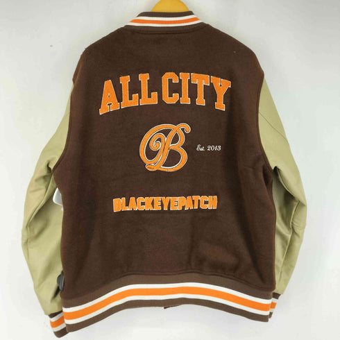 ザブラックアイパッチ THE BLACK EYE PATCH レザー切り替えスタジャン メンズ JPN:XL