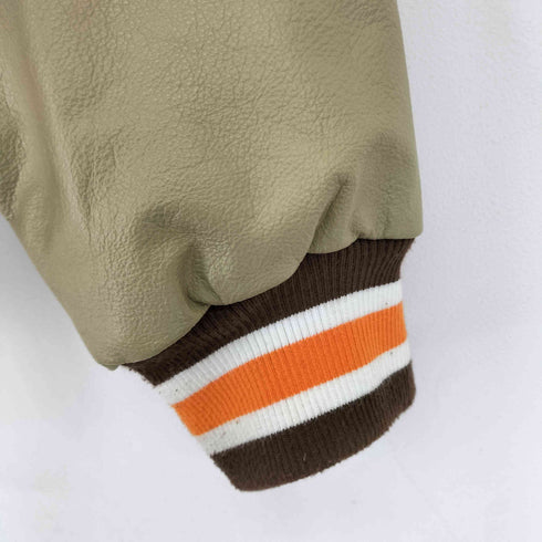 ザブラックアイパッチ THE BLACK EYE PATCH レザー切り替えスタジャン メンズ JPN:XL