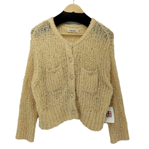 ココディール COCO DEAL 25SS ファンシーヤーンニットカーディガン レディース JPN:2
