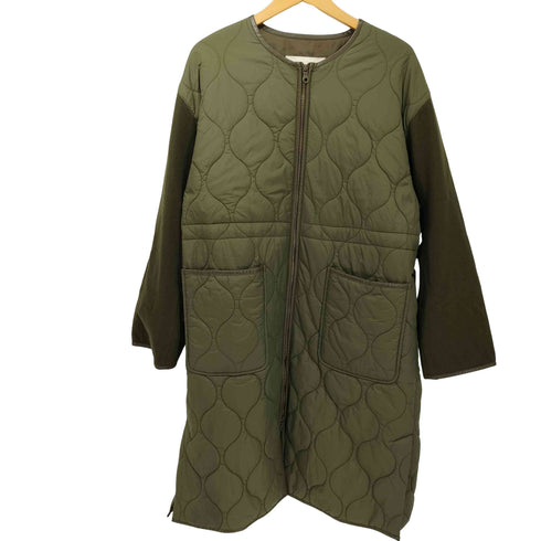 レイビームス Ray BEAMS 23AW 袖キリカエ キルティング コート レディース