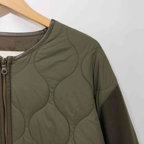 レイビームス Ray BEAMS 23AW 袖キリカエ キルティング コート レディース