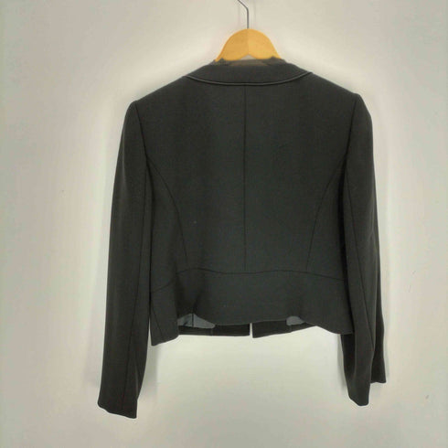 インディヴィ INDIVI ノーカラージャケット レディース JPN:42