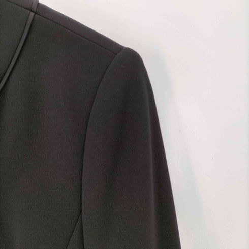 インディヴィ INDIVI ノーカラージャケット レディース JPN:42