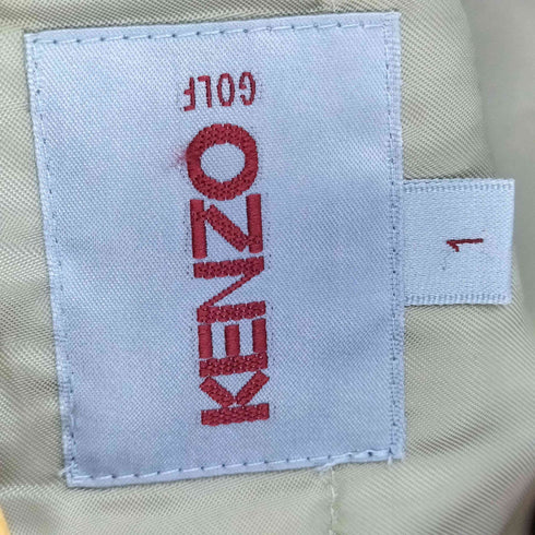 ケンゾーゴルフ KENZO GOLF 襟 ファー付き ダブルジップ スタンドカラーコート メンズ JPN:1