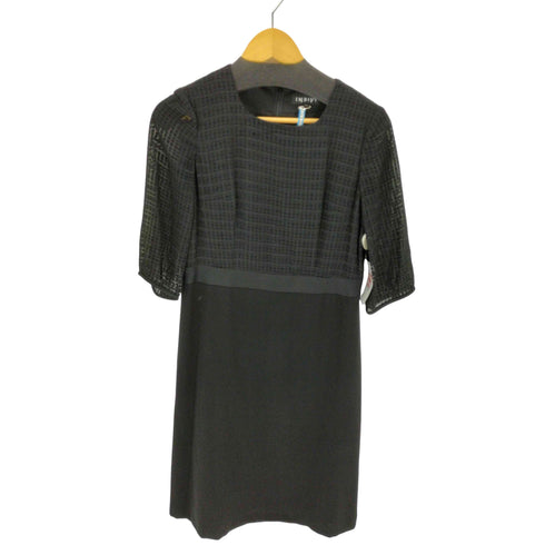 インディヴィ INDIVI 切り替えデザインワンピース レディース JPN:42