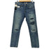 デニムアンドサプライ ラルフローレン DENIM & SUPPLY RALPH LAUREN SLIM FIT リメイク パッチワーク ローライズ デニム メンズ 31/32