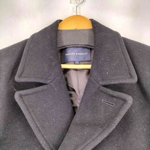 バナナリパブリック BANANA REPUBLIC カシミヤ混ダブルブレストコート メンズ import:L