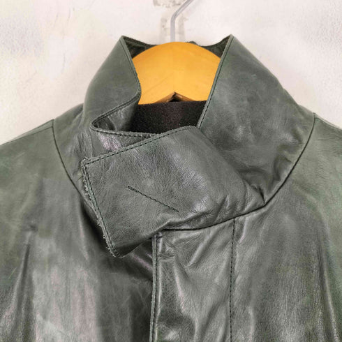 コスチュームナショナルオム CoSTUME NATIONAL HOMME 本革スタンドカラーレザーコート メンズ 46