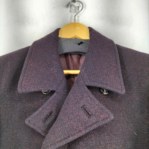 アダムエロペ Adam et Rope ウール混ダブルブレストコート メンズ 40