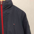 トミーヒルフィガー TOMMY HILFIGER ロゴワンポイント刺繍 ダブルジップ ナイロン ブルゾン メンズ import:S