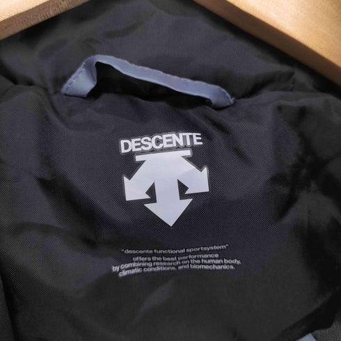 デサント descente フード付スーパーロングダウンコート メンズ import:M